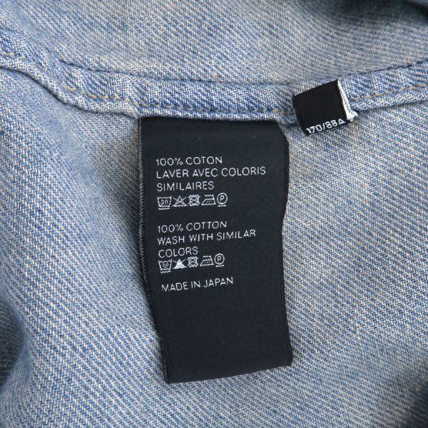 Celine Denim Shirt Cotton Blue