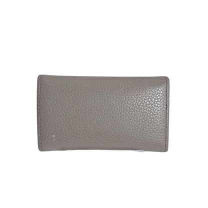 Prada Vitello Grain Leather 6 Key Case Saffiano Grey Ge