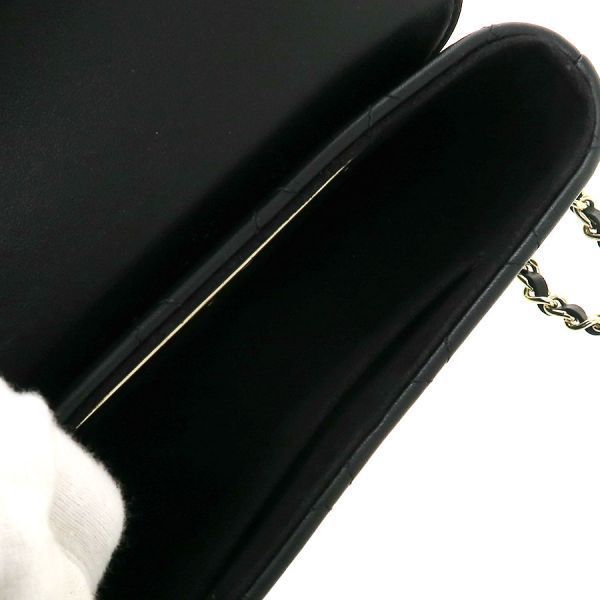 Chanel Around Quilted Chain Wallet