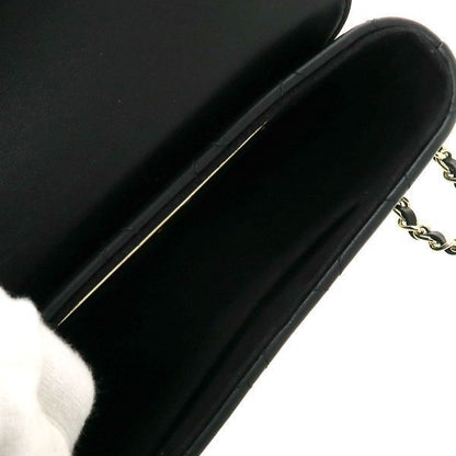 Chanel Around Quilted Chain Wallet