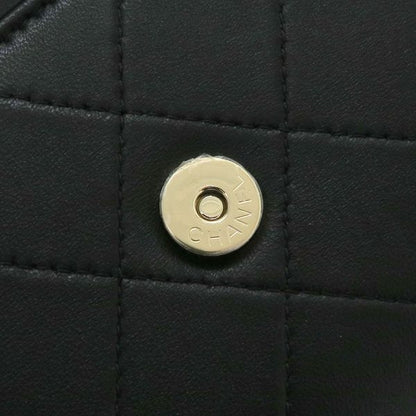 Chanel Around Quilted Chain Wallet