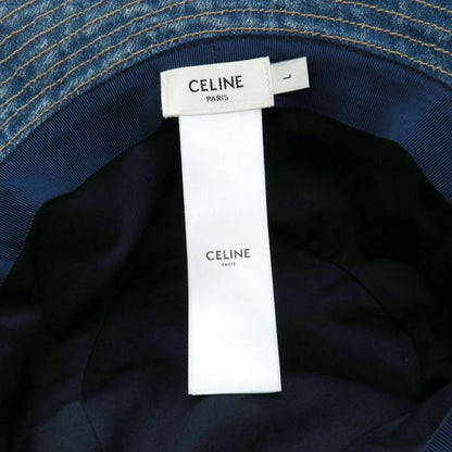 Celine Bucket Hat Cotton Denim