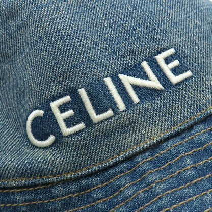 Celine Bucket Hat Cotton Denim