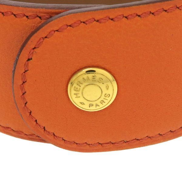 Hermes Medallion Bracelet S From a Leather