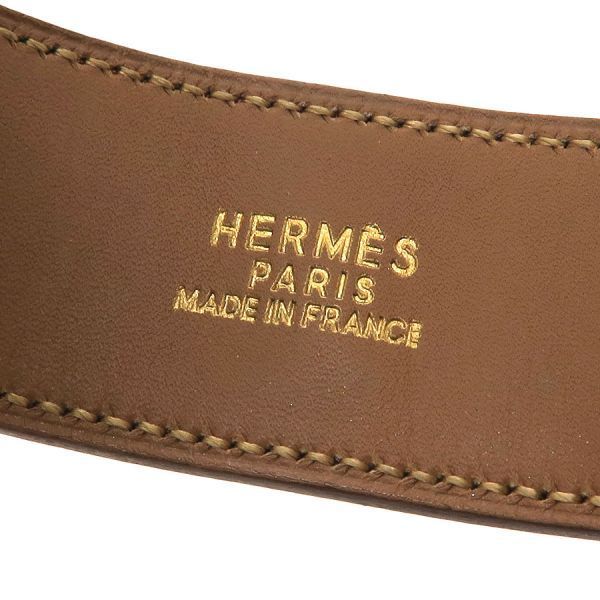 Hermes Medallion Bracelet S From a Leather