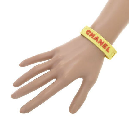 Chanel Rubber Bracelet Yellow