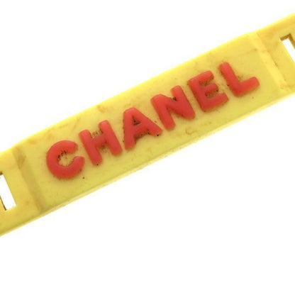 Chanel Rubber Bracelet Yellow