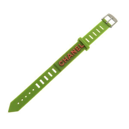 Chanel Rubber Bracelet Green
