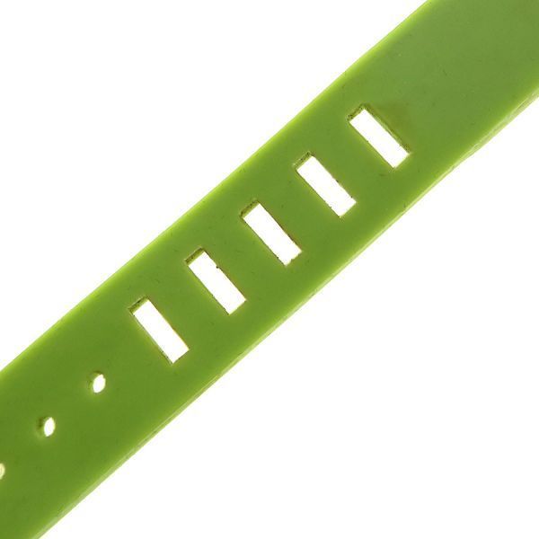 Chanel Rubber Bracelet Green