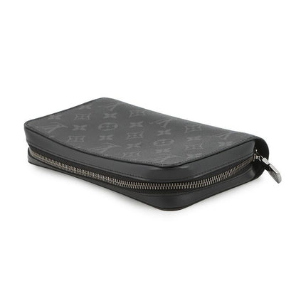 Louis Vuitton Wallet Monogram Eclipse Zippy XL Noir Black