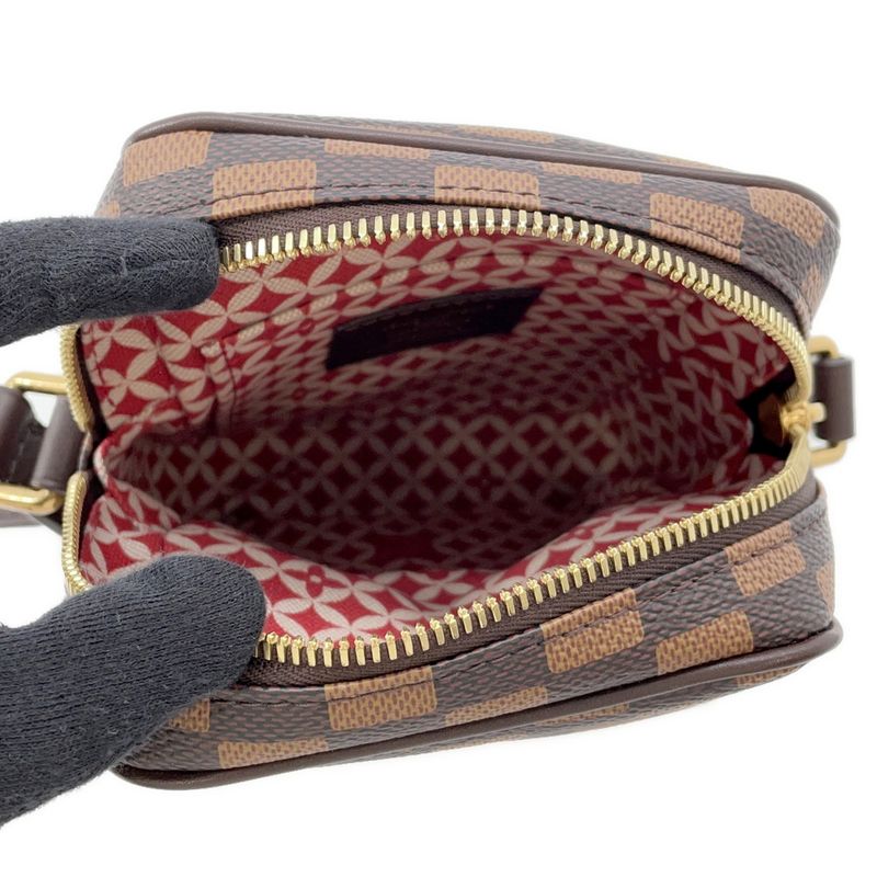 Louis Vuitton Shoulder Bag Damier Friendship Amazon Pharrell Brown Red