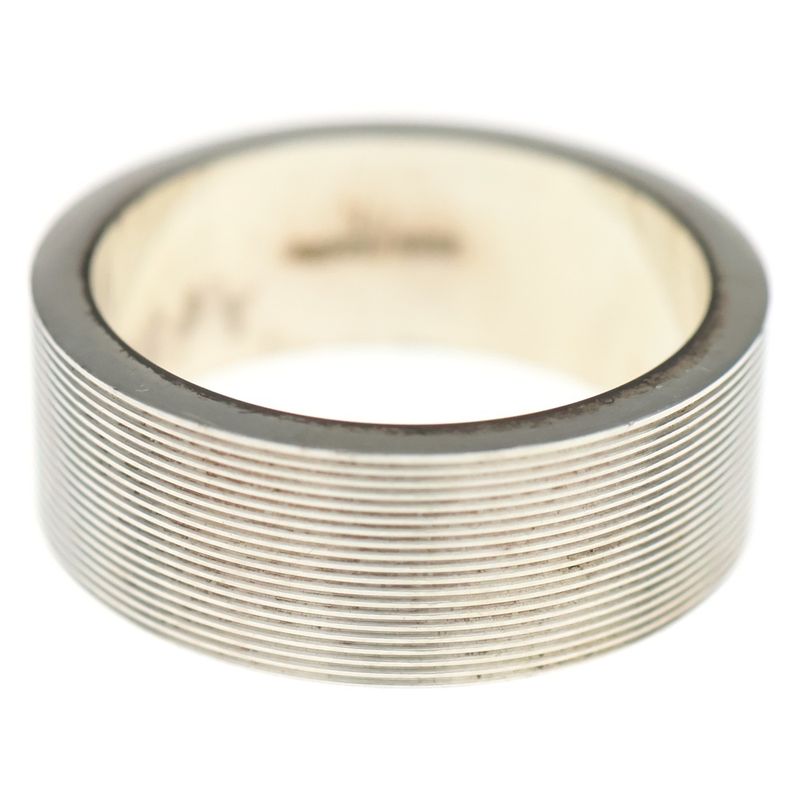 Gucci Logo Ring Silver