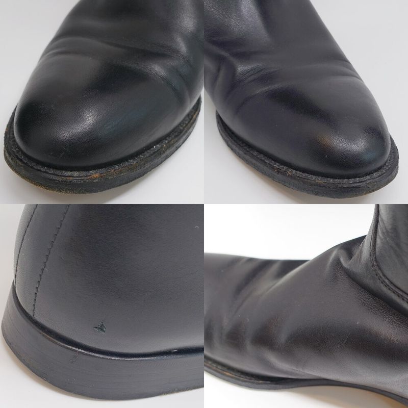 Hermes Jumping Boots Kelly Buckle Long Boots 38 Notation JP