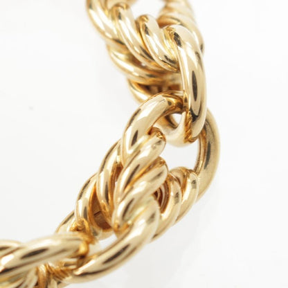Tiffany & Co. Vintage Rope Chain Bracelet Bangle Gold