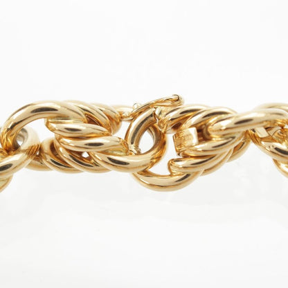 Tiffany & Co. Vintage Rope Chain Bracelet Bangle Gold