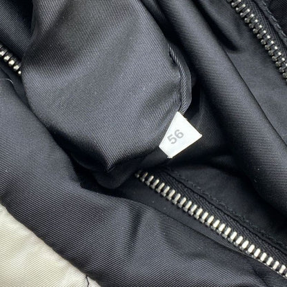 Prada Tote Re-Nylon Padded Print Triangle Logo Nylon Gray