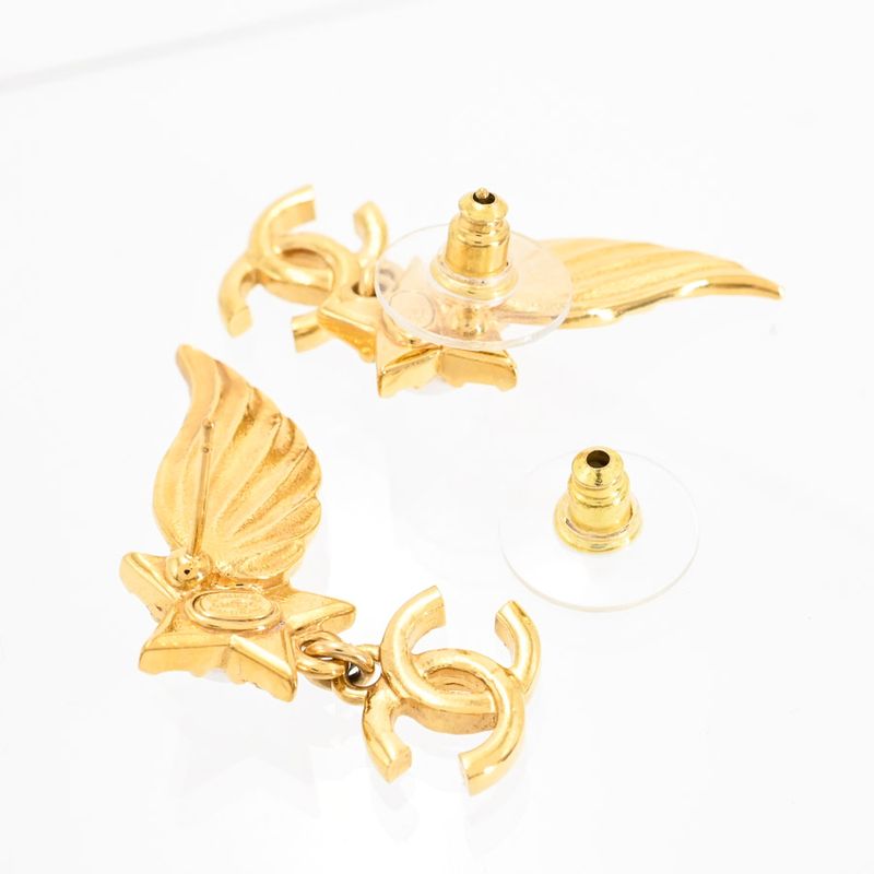 Chanel Earrings Gold