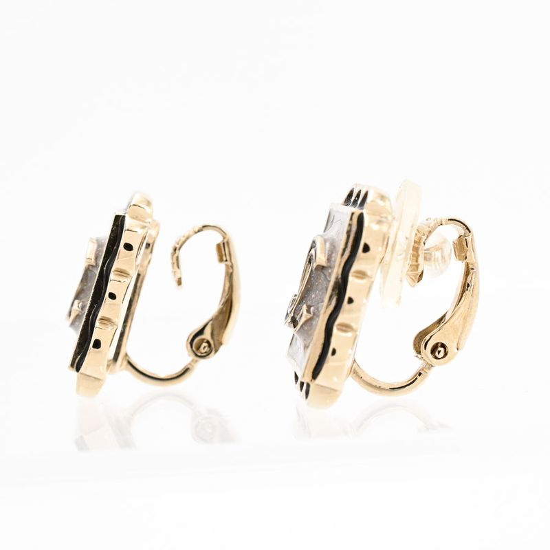 Chanel Earrings Black
