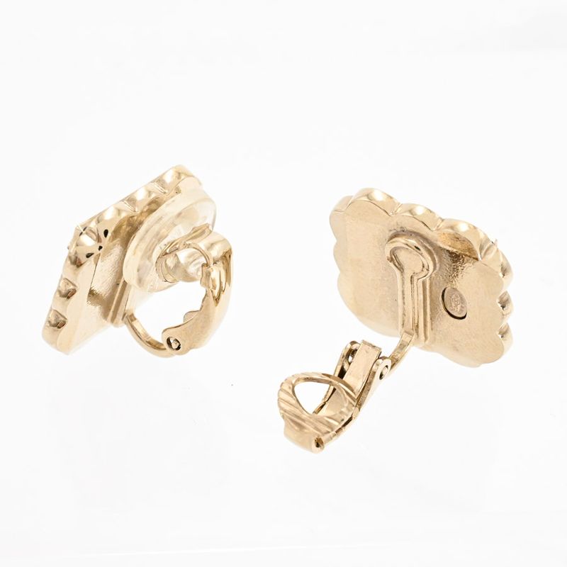 Chanel Earrings Black