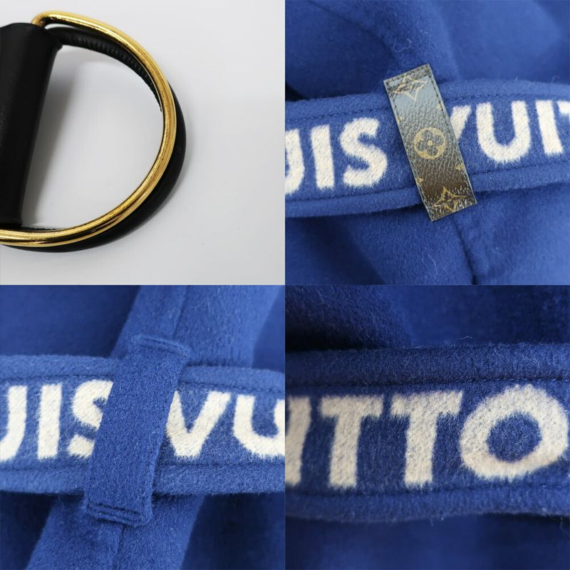 Louis Vuitton Signature Double Face Short Wrap Coat