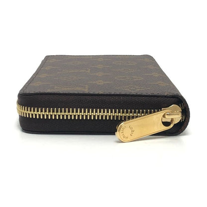Louis Vuitton Zippy Long Wallet Monogram Canvas Brown