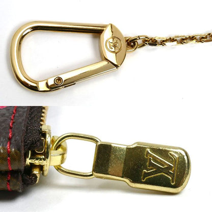 Louis Vuitton Pochette Cles Coin Case Monogram Cherry