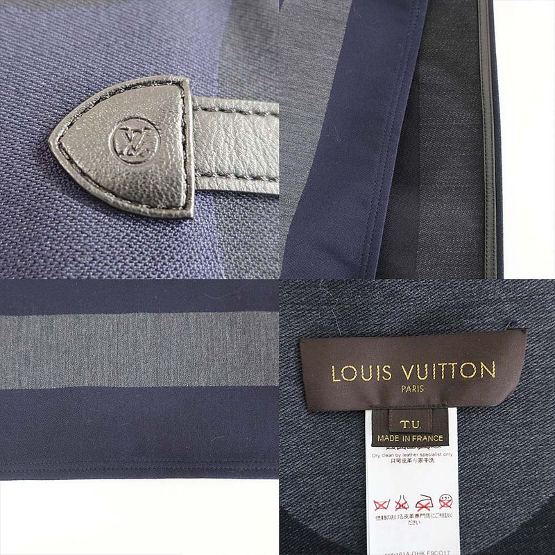 Louis Vuitton Ke-p Poncho Navy Notation Sizetu