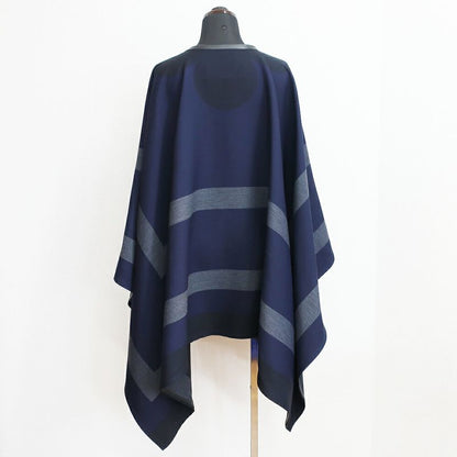 Louis Vuitton Ke-p Poncho Navy Notation Sizetu