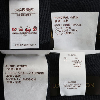 Louis Vuitton Ke-p Poncho Navy Notation Sizetu