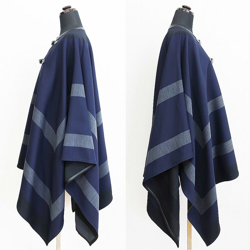 Louis Vuitton Ke-p Poncho Navy Notation Sizetu