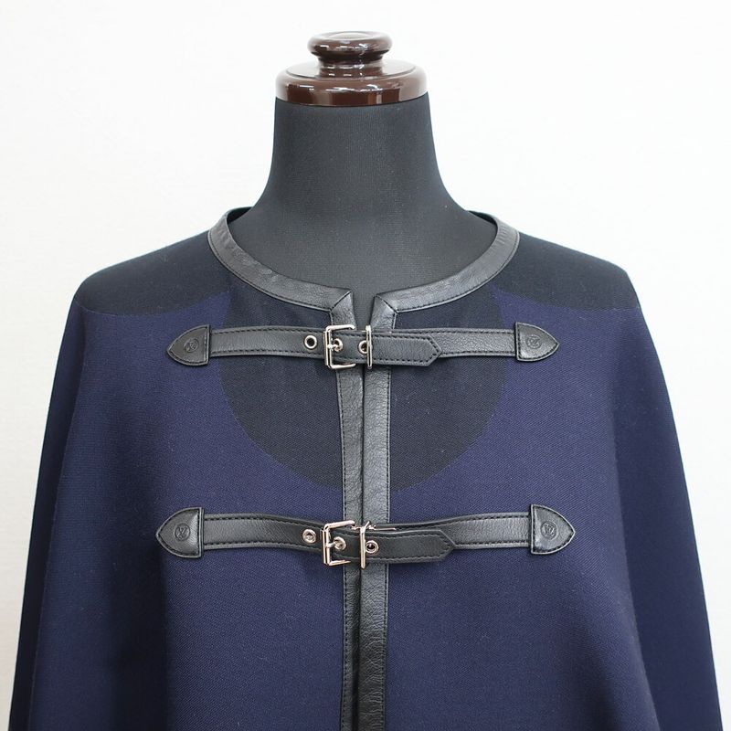 Louis Vuitton Ke-p Poncho Navy Notation Sizetu