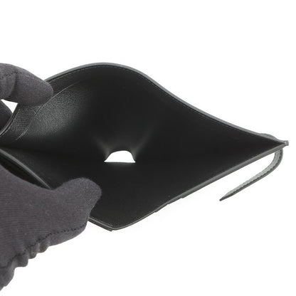 Hermes Bifold Wallet Bearn Compact Black Vo Madame