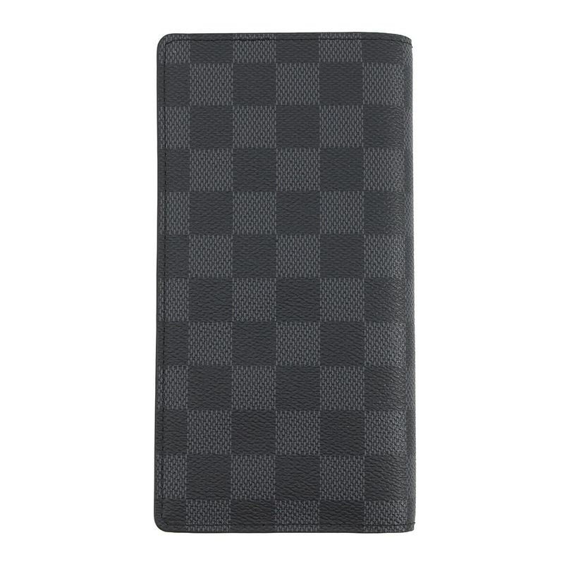 Louis Vuitton Wallet Damier Graphite Portefeuille Brother Noir Black