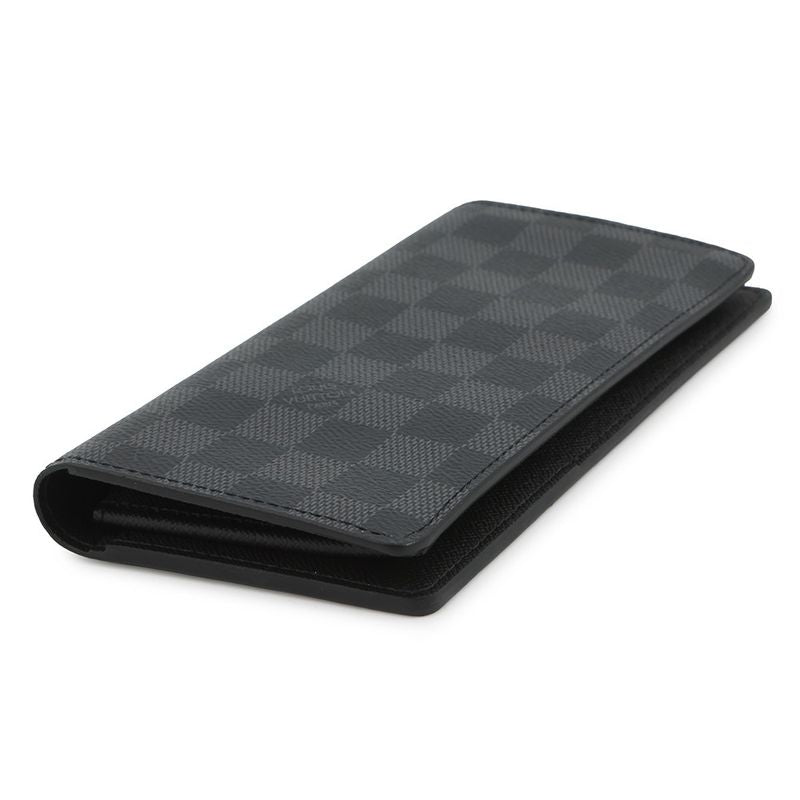 Louis Vuitton Wallet Damier Graphite Portefeuille Brother Noir Black