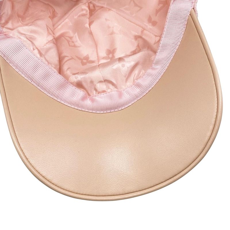 Louis Vuitton Hat Be My Cap Monogram Denim Leather Pink