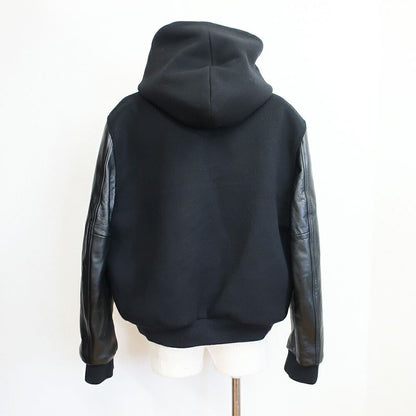 Celine Teddy Jacket Black Notation