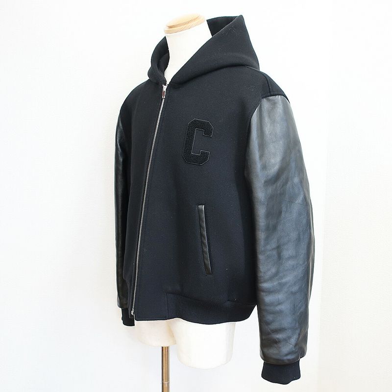 Celine Teddy Jacket Black Notation