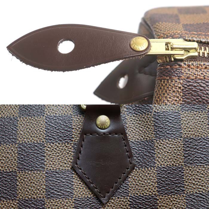 Louis Vuitton Speedy 35 Boston Bag Damier Brown