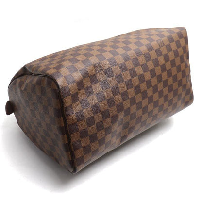 Louis Vuitton Speedy 35 Boston Bag Damier Brown