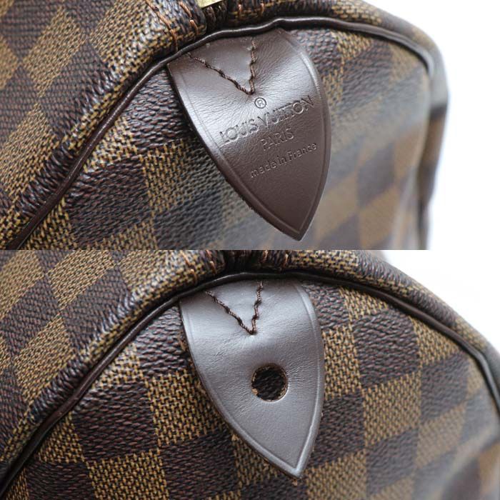 Louis Vuitton Speedy 35 Boston Bag Damier Brown