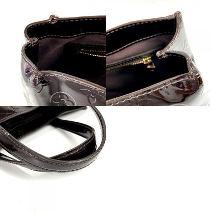 Louis Vuitton Handbag Wilshire PM Monogram Vernis Canvas Amarante Purple
