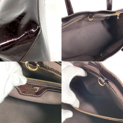 Louis Vuitton Handbag Wilshire PM Monogram Vernis Canvas Amarante Purple