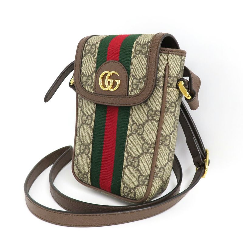 Gucci Ophidia GG Mini Shoulder Supreme Beige