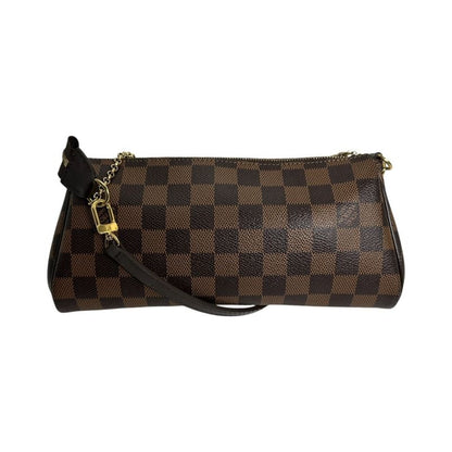 Louis Vuitton Damier 2-Way Bag Eva Handbag Brown