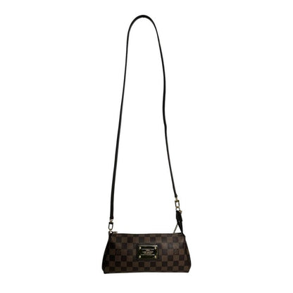 Louis Vuitton Damier 2-Way Bag Eva Handbag Brown