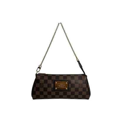 Louis Vuitton Damier 2-Way Bag Eva Handbag Brown