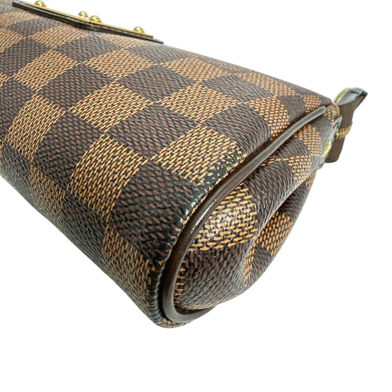 Louis Vuitton Damier 2-Way Bag Eva Handbag Brown