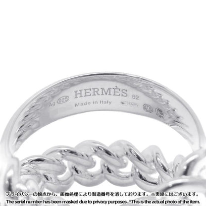 Hermes Ring Book le Inflexible MM Silver 52