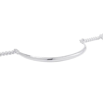 Hermes Necklace Book le Inflexible Silver PM 42