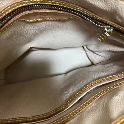 Louis Vuitton Monogram Bucket PM Handbag Brown